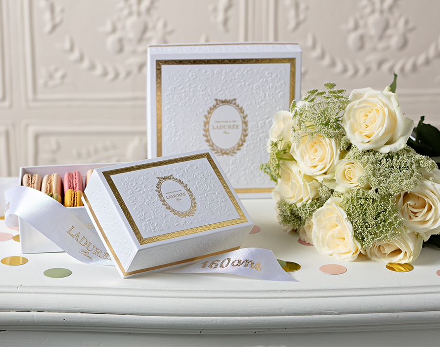 Coffret de 18 macarons 160 ans