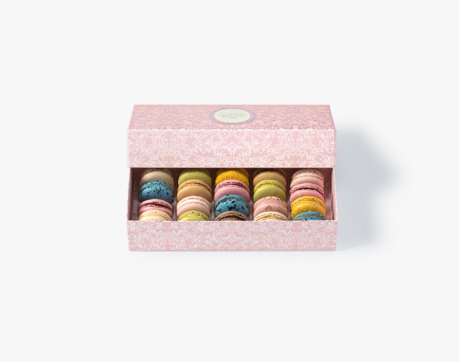 Coffret de 20 macarons Arabesque Coffret de 20 macarons Arabesque