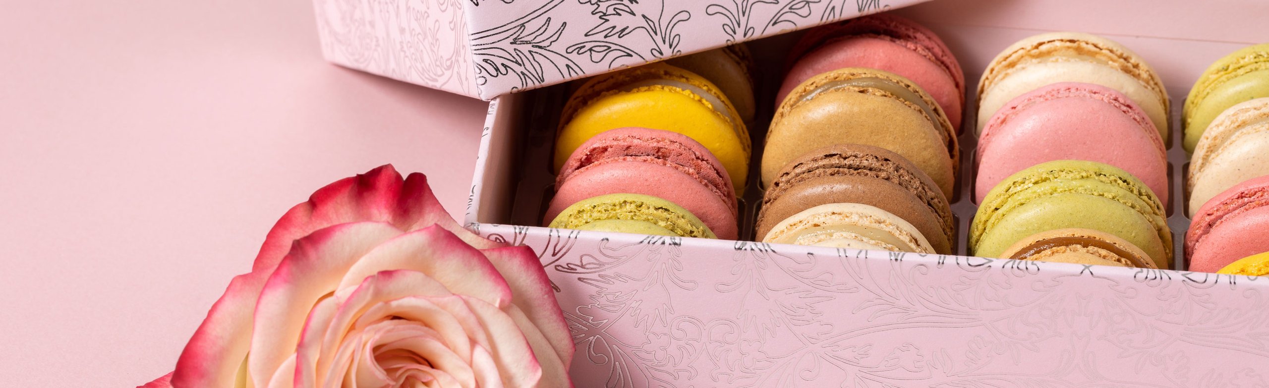 Coffret de macarons Arabesque