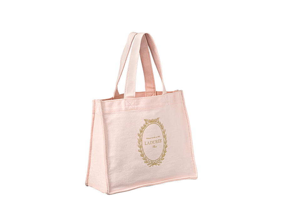 Mini pink tote bag Laduree